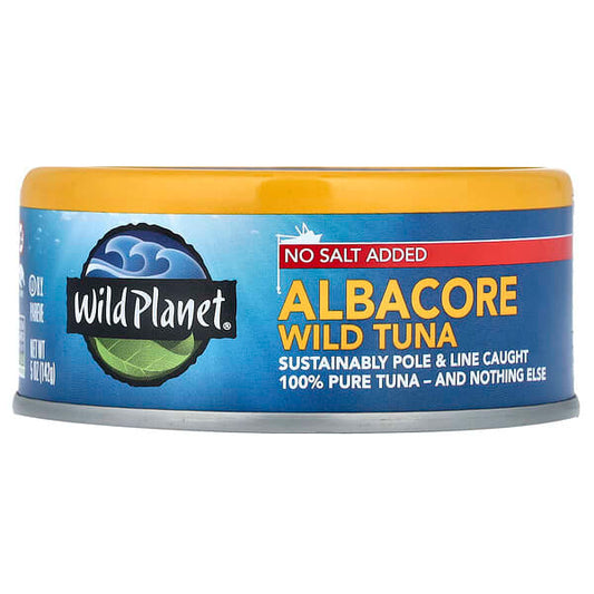 Wild Planet Albacore Wild Tuna No Salt Added 5 oz (142 g)