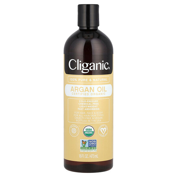 Cliganic Organic Argan Oil 16 fl oz (473 ml)