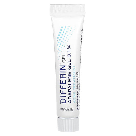Differin Adapalene Gel 0.1 % Acne Treatment Fragrance Free 0.5 oz (15 g)