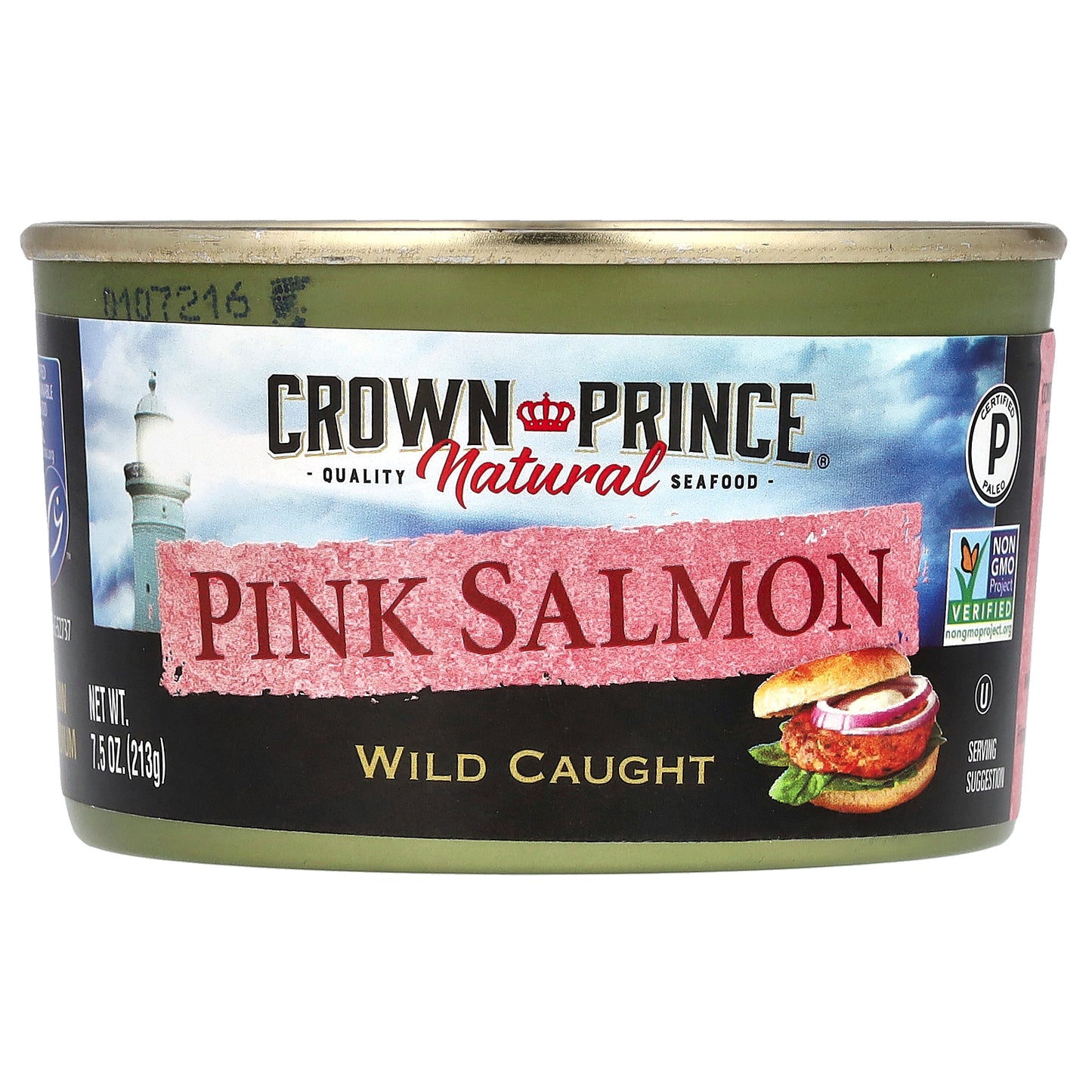 Crown Prince Natural Pink Salmon 7.5 oz (213 g)