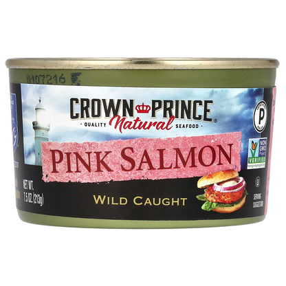 Crown Prince Natural Pink Salmon 7.5 oz (213 g)