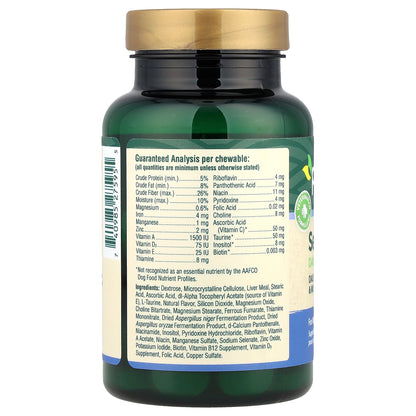 petnc NATURAL CARE Senior Multi Daily Formula Senior Dog Liver 60 Chewables