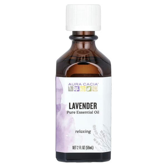 Aura Cacia Pure Essential Oil Lavender 2 fl oz (59 ml)