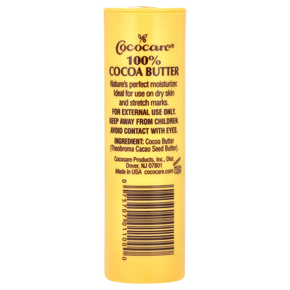 Cococare 100% Cocoa Butter Stick 1 oz (28 g)