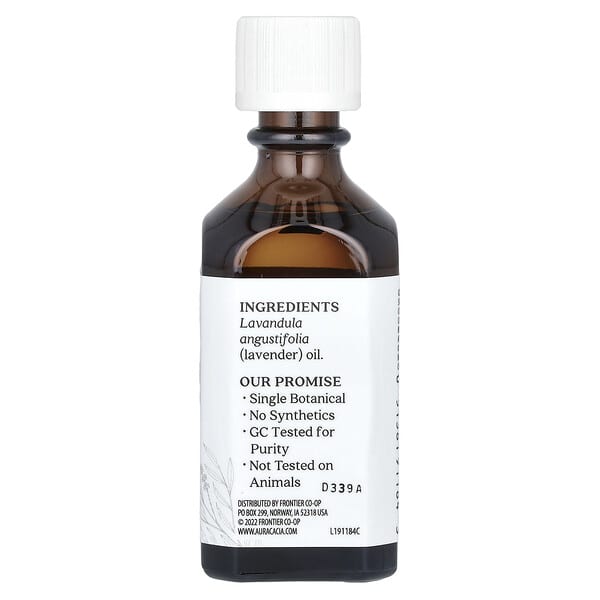 Aura Cacia Pure Essential Oil Lavender 2 fl oz (59 ml)