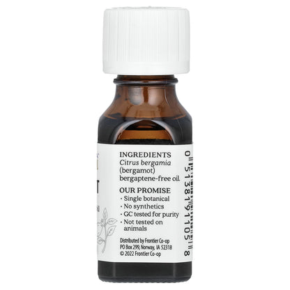 Aura Cacia Pure Essential Oil Bergamot 0.5 fl oz (15 ml)