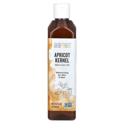 Aura Cacia Skin Care Oil Apricot Kernel 16 fl oz (473 ml)