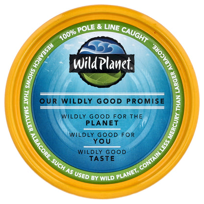 Wild Planet Albacore Solid Wild Tuna In Extra Virgin Olive Oil  5 oz (140 g)