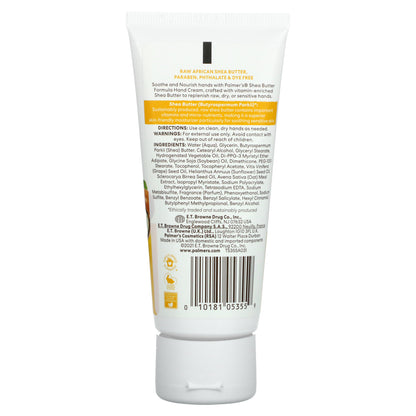 Palmer's Shea Butter Formula® with Vitamin E Raw Shea Nourish Hand Cream 3.4 oz (96 g)