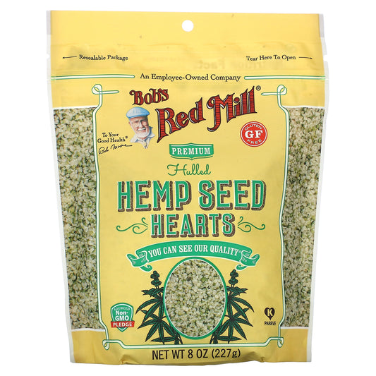 Bob's Red Mill Hulled Hemp Seed Hearts 8 oz (227 g)