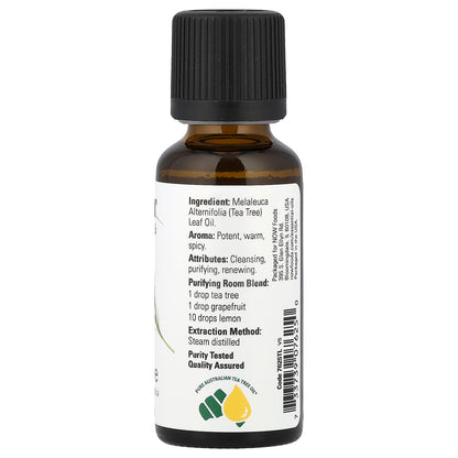 NOW Foods Essential Oils Tea Tree 1 fl oz (30 ml)