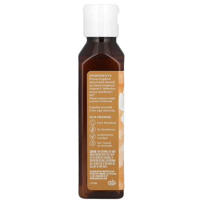 Aura Cacia Skin Care Oil Sweet Almond 4 fl oz (118 ml)