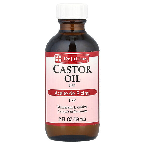 De La Cruz Castor Oil 2 fl oz (59 ml)