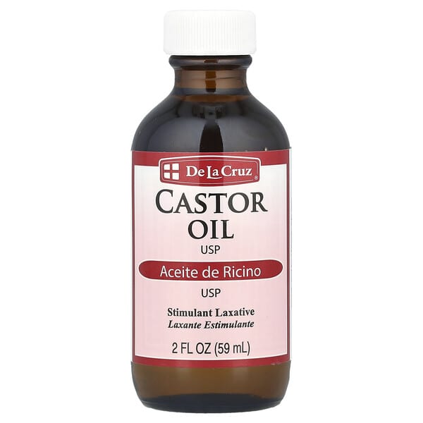 De La Cruz Castor Oil 2 fl oz (59 ml)