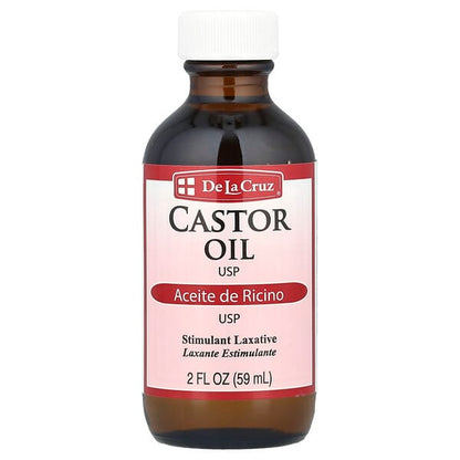 De La Cruz Castor Oil 2 fl oz (59 ml)