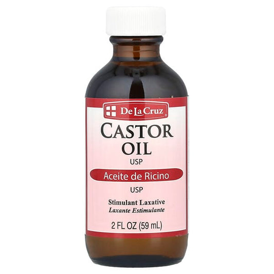 De La Cruz Castor Oil 2 fl oz (59 ml)