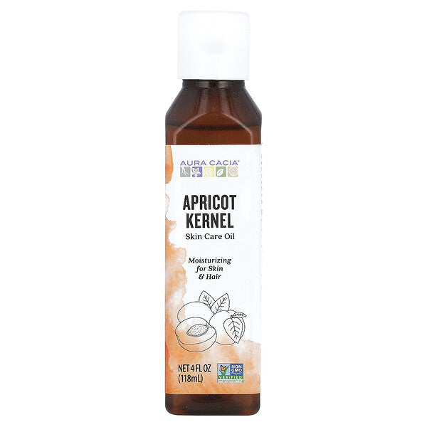 Aura Cacia Skin Care Oil Apricot Kernel 16 fl oz (473 ml)