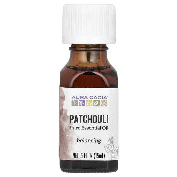 Aura Cacia Pure Essential Oil Patchouli 0.5 fl oz (15 ml)