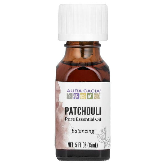 Aura Cacia Pure Essential Oil Patchouli 0.5 fl oz (15 ml)