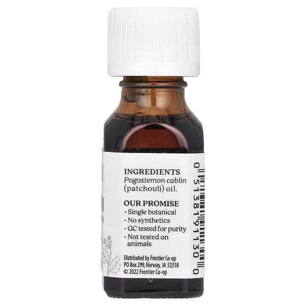 Aura Cacia Pure Essential Oil Patchouli 0.5 fl oz (15 ml)