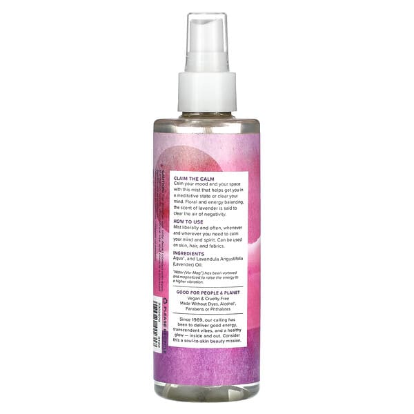 Heritage Store Lavender Water Calming Mist 8 fl oz (237 ml)
