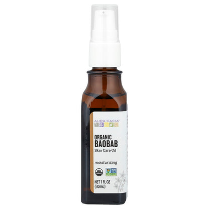 Aura Cacia Organic Skin Care Oil Coconut Fractionated 4 fl oz (118 ml)