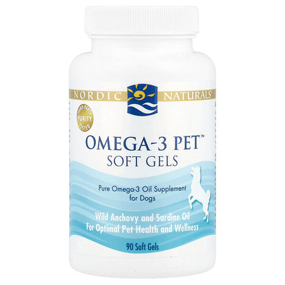 Nordic Naturals Omega-3 Pet™ For Dogs 180 Soft Gels