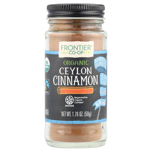 Frontier Co-op Organic Ceylon Cinnamon 1.76 oz (50 g)