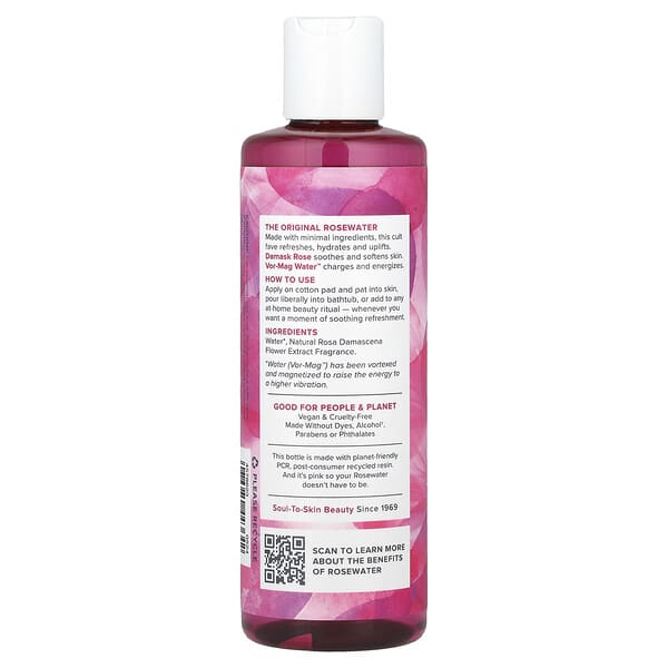 Heritage Store Rosewater Refreshing Facial Splash 8 fl oz (237 ml)
