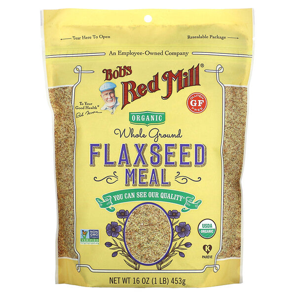Bob's Red Mill Organic Golden Flaxseed Meal 16 oz (453 g)