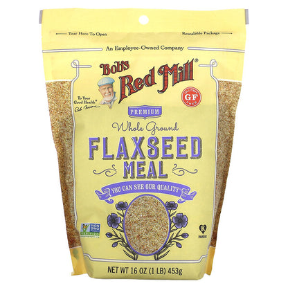 Bob's Red Mill Organic Golden Flaxseed Meal 16 oz (453 g)