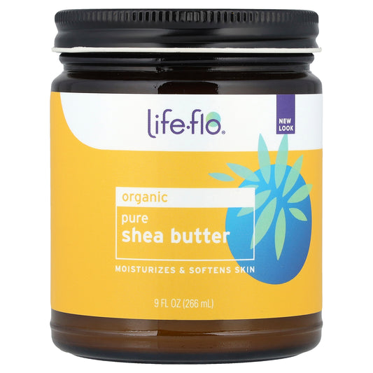 Life-flo Organic Pure Shea Butter 9 fl oz (266 ml)