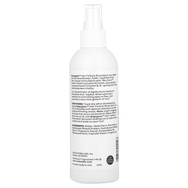 Hobe Labs Energizer Hair Follicle Stimulator 8 fl oz (237 ml)