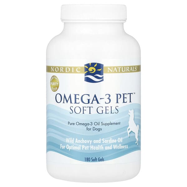 Nordic Naturals Omega-3 Pet™ For Dogs 180 Soft Gels
