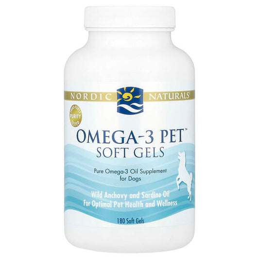 Nordic Naturals Omega-3 Pet™ For Dogs 180 Soft Gels