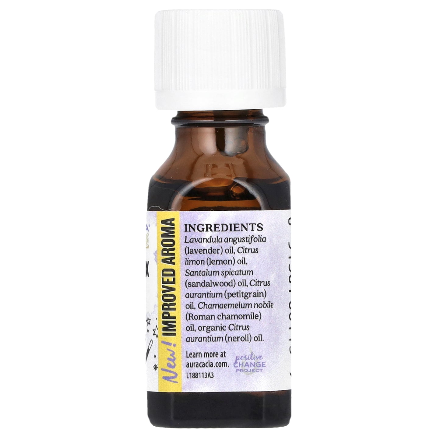 Aura Cacia Pure Essential Oil Blend Mellow Mix 0.5 fl oz (15 ml)