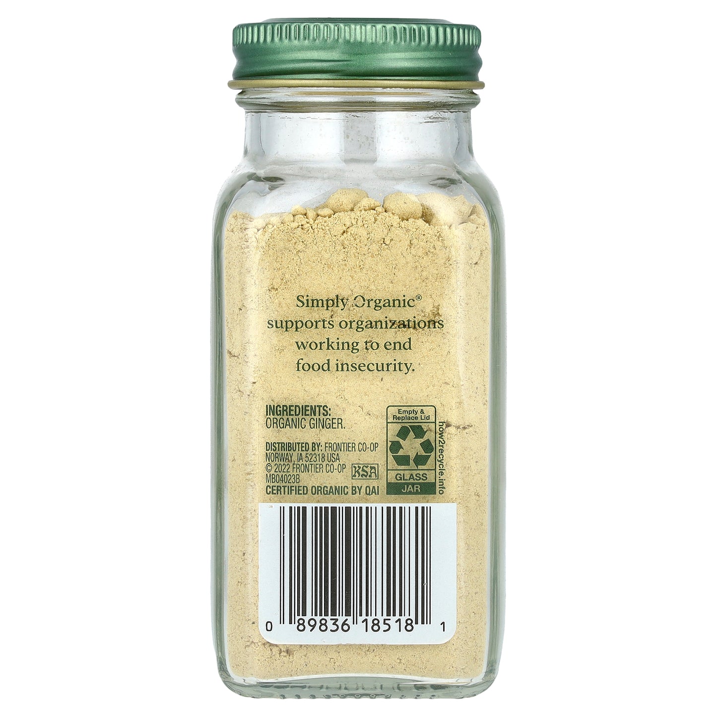 Simply Organic Ginger 1.64 oz (46 g)