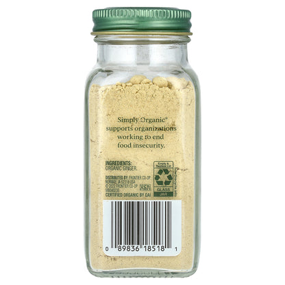 Simply Organic Ginger 1.64 oz (46 g)