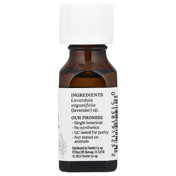 Aura Cacia Pure Essential Oil Lavender 0.5 fl oz (15 ml)