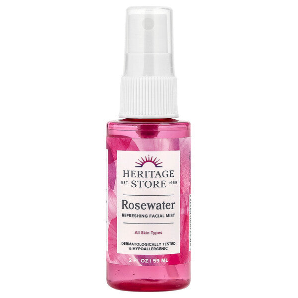Heritage Store Rosewater Refreshing Facial Mist 8 fl oz (237 ml)