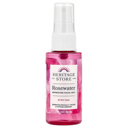 Heritage Store Rosewater Refreshing Facial Mist 8 fl oz (237 ml)