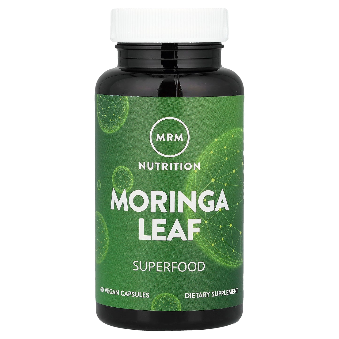 MRM Nutrition Moringa Leaf 60 Vegan Capsules (600 mg per Capsule)