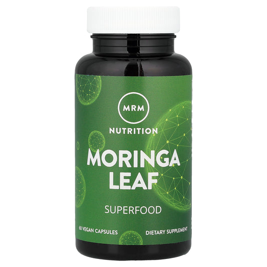 MRM Nutrition Moringa Leaf 60 Vegan Capsules (600 mg per Capsule)