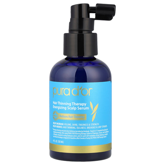 Pura D'or Hair Thinning Therapy Energizing Scalp Serum 4 fl oz (120 ml)