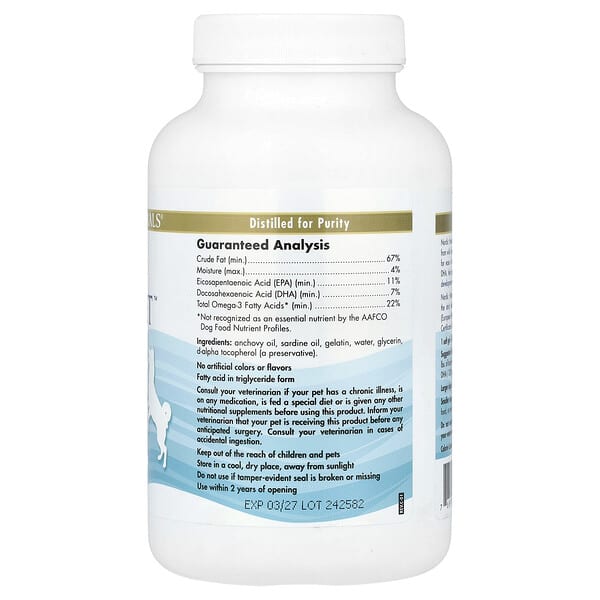 Nordic Naturals Omega-3 Pet™ For Dogs 180 Soft Gels