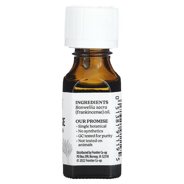 Aura Cacia Pure Essential Oil Frankincense 0.5 fl oz (15 ml)