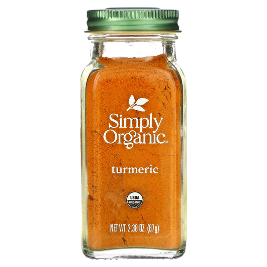 Simply Organic Turmeric 2.38 oz (67 g)