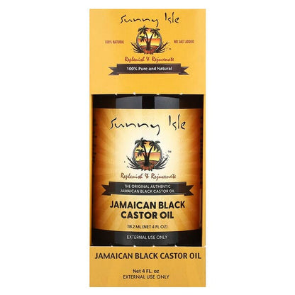 Sunny Isle Jamaican Black Castor Oil 4 fl oz (118 ml)