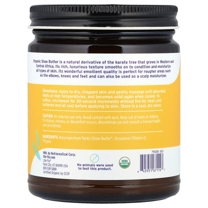 Life-flo Organic Pure Shea Butter 9 fl oz (266 ml)