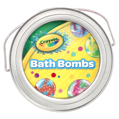 Crayola Bath Bombs 3+ Grape Jam Laser Lemon Cotton Candy & Bubble Gum Scented 8 Bath Bombs 11.29 oz (320 g)